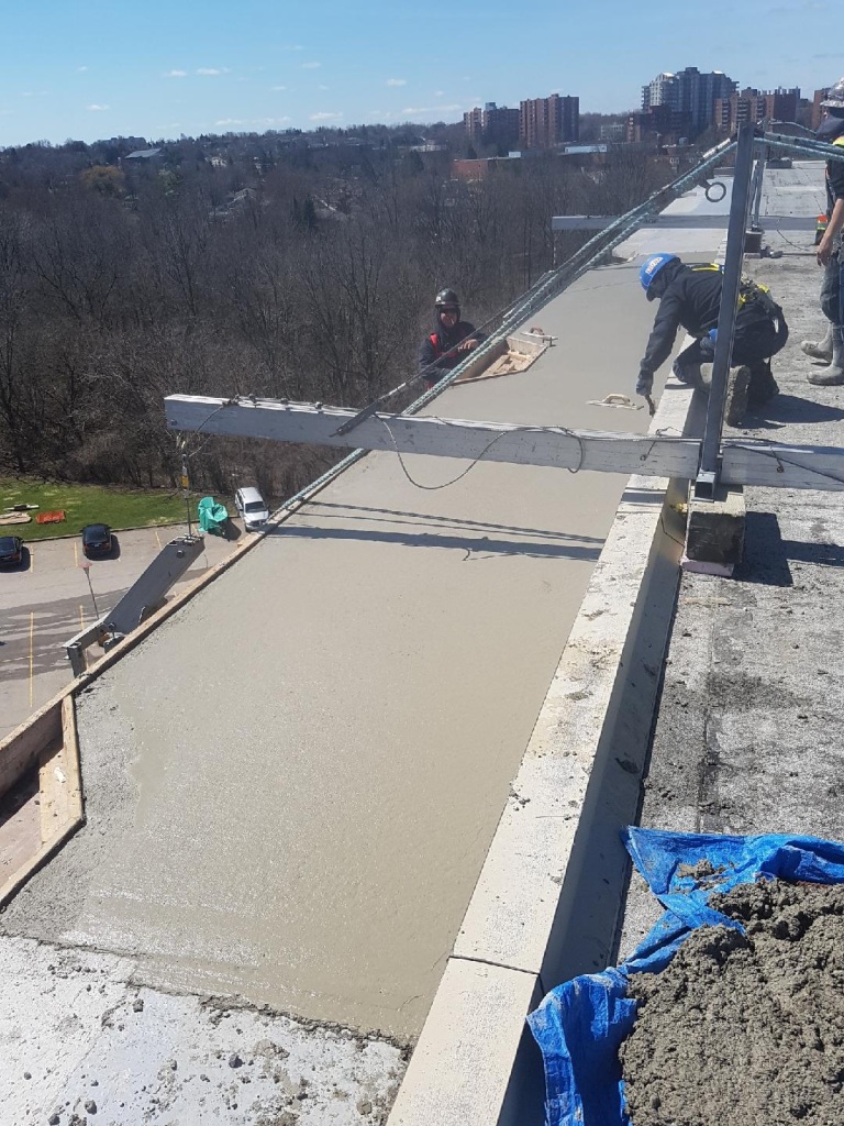 Balcony Canopy Pour - Emery Street